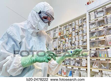 Personal protective equipment, protection for the care of patients with infectious diseases (Ebola), Drugs store, Nursing station, Hospital Donostia, San Sebastian, Gipuzkoa, Basque Country, Spain View Large Photo Image Stock Image - Personal protective equipment, protection for the care of patients with infectious diseases (Ebola), Drugs store, Nursing station, Hospital Donostia, San Sebastian, Gipuzkoa, Basque Country, Spain. Fotosearch