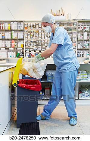 Personal protective equipment, protection for the care of patients with infectious diseases (Ebola), Drugs store, Nursing station, Hospital Donostia, San Sebastian, Gipuzkoa, Basque Country, Spain View Large Photo Image Stock Image - Personal protective equipment, protection for the care of patients with infectious diseases (Ebola), Drugs store, Nursing station, Hospital Donostia, San Sebastian, Gipuzkoa, Basque Country, Spain. Fotosearch