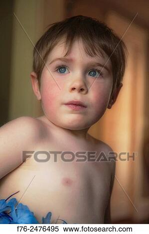 portrait of a 3 year old, shirtless boy, MR# 6152. View Large Photo Image Stock Photography - portrait of a 3 year old, shirtless boy, MR# 6152.. Fotosearch