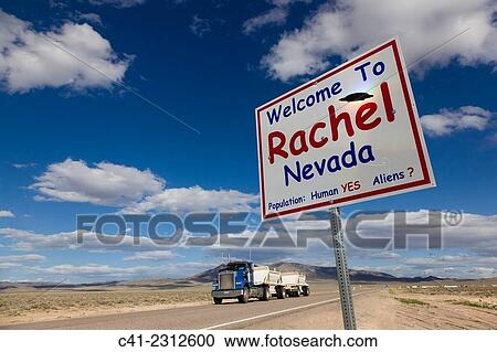 Rachel, Nevada, USA. View Large Photo Image Stock Image - Rachel, Nevada, USA.. Fotosearch