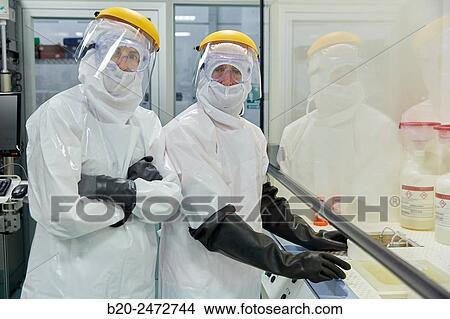 Picture - Ramgraber acid wetbench. Cleanroom. Nanotechnology. Laboratory. CIC nanoGUNE Nano science Cooperative Research Center. Donostia. San Sebastian. Gipuzkoa. Basque Country. Spain.. Fotosearch