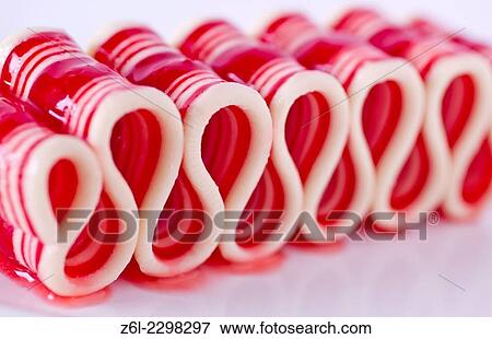 red ribbon candy. View Large Photo Image Stock Photo - red ribbon candy.. Fotosearch