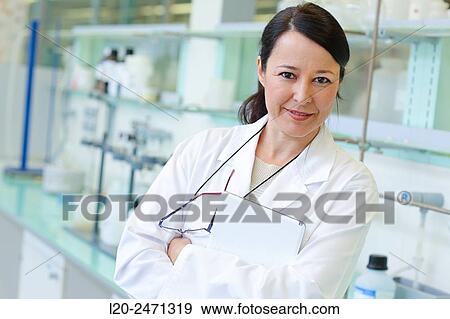 Stock Photo - Researcher Laboratory, Research on building materials, Tecnalia Research & Innovation, Zamudio, Bizkaia, Basque Country, Spain. Fotosearch