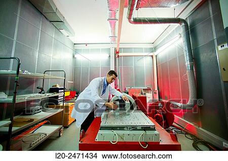 Researcher. Vibration Chamber Laboratory. EMC & Telecom Lab. Certification of Low Voltage Electrical & Electronic Products. Technological Services to Industry. Tecnalia Research & innovation. Bizkaia. Basque Country. Spain. View Large Photo Image Picture - Researcher. Vibration Chamber Laboratory. EMC & Telecom Lab. Certification of Low Voltage Electrical & Electronic Products. Technological Services to Industry. Tecnalia Research & innovation. Bizkaia. Basque Country. Spain.. Fotosearch