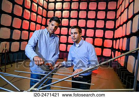 Researchers. Anechoic chamber. EMC & Telecom Lab. Certification of Low Voltage Electrical & Electronic Products. Technological Services to Industry. Tecnalia Research & innovation. Bizkaia. Basque Country. Spain. View Large Photo Image Stock Image - Researchers. Anechoic chamber. EMC & Telecom Lab. Certification of Low Voltage Electrical & Electronic Products. Technological Services to Industry. Tecnalia Research & innovation. Bizkaia. Basque Country. Spain.. Fotosearch