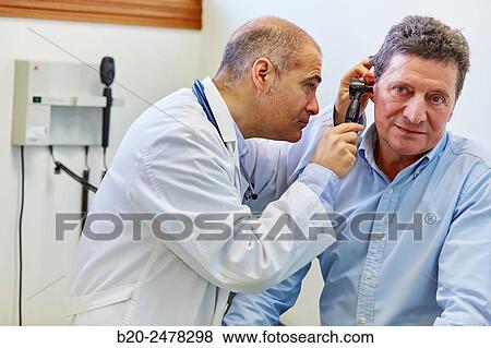 Stock Photo - Review hearing, Medical consultation, Ambulatory Lezo, Gipuzkoa, Basque Country, Spain. Fotosearch