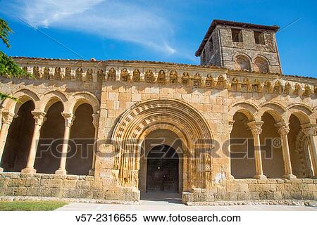 Romanesque church. Sotosalbos, Segovia province, Castilla Leon, Spain. View Large Photo Image Stock Photography - Romanesque church. Sotosalbos, Segovia province, Castilla Leon, Spain.. Fotosearch