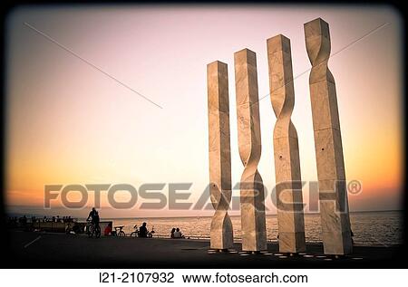 Sculture at Hotel W also known as Hotel Vela, Barcelona, Spain. View Large Photo Image Stock Image - Sculture at Hotel W also known as Hotel Vela, Barcelona, Spain.. Fotosearch