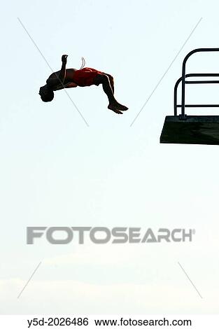 single man jumping from diving tower to waters of Lake Geneva, head first, Paquis beach, Geneva, Switzerland View Large Photo Image Stock Photograph - single man jumping from diving tower to waters of Lake Geneva, head first, Paquis beach, Geneva, Switzerland. Fotosearch