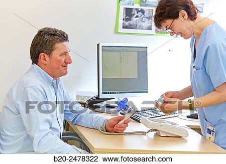 Spirometry, Nursing room, Medical consultation, Ambulatory Lezo, Gipuzkoa, Basque Country, Spain View Large Photo Image Stock Image - Spirometry, Nursing room, Medical consultation, Ambulatory Lezo, Gipuzkoa, Basque Country, Spain. Fotosearch