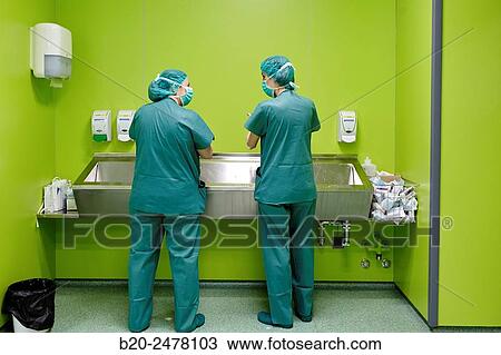 Surgical Scrub, Ambulatory Surgery, Operating Theatre, Hospital Donostia, San Sebastian, Gipuzkoa, Basque Country, Spain View Large Photo Image Stock Image - Surgical Scrub, Ambulatory Surgery, Operating Theatre, Hospital Donostia, San Sebastian, Gipuzkoa, Basque Country, Spain. Fotosearch
