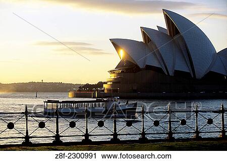Sydney Opera House at Sunrise, Sydney, Australia. View Large Photo Image Stock Image - Sydney Opera House at Sunrise, Sydney, Australia.. Fotosearch