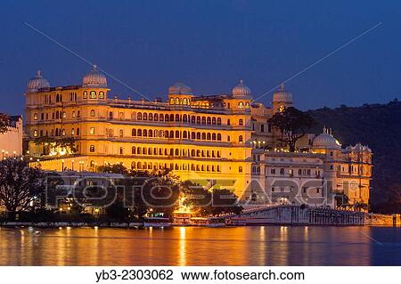 The City Palace Complex, Udaipur, Rajasthan, India. View Large Photo Image Stock Image - The City Palace Complex, Udaipur, Rajasthan, India.. Fotosearch
