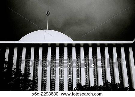 The Istiqial Mosque in Jakarta in Indonesia. View Large Photo Image Stock Image - The Istiqial Mosque in Jakarta in Indonesia.. Fotosearch