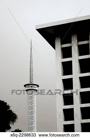 Stock Image - The Istiqial Mosque in Jakarta in Indonesia.. Fotosearch