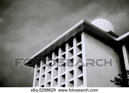 The Istiqial Mosque in Jakarta in Indonesia. View Large Photo Image Stock Photo - The Istiqial Mosque in Jakarta in Indonesia.. Fotosearch