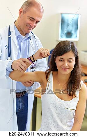Stock Image - Traumatology, Medical consultation, Ambulatory Lezo, Gipuzkoa, Basque Country, Spain. Fotosearch