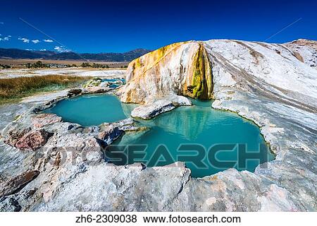 Travertine Hot Springs, Bridgeport, California USA. View Large Photo Image Stock Photo - Travertine Hot Springs, Bridgeport, California USA.. Fotosearch