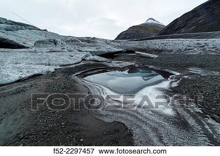Vatnatjokull glacier, Southern Iceland, Iceland, Europe. View Large Photo Image Stock Photo - Vatnatjokull glacier, Southern Iceland, Iceland, Europe.. Fotosearch