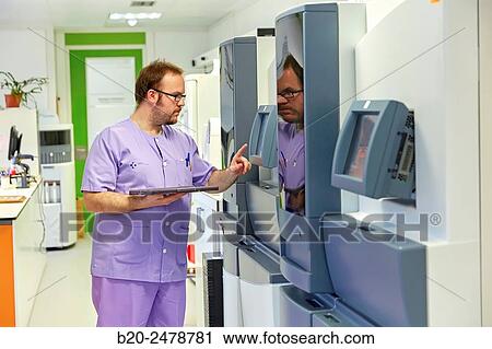 Ventana Symphony H&E Discreet Slide Stainer, Histology, Anatomic Pathology, Hospital Donostia, San Sebastian, Gipuzkoa, Basque Country, Spain View Large Photo Image Stock Image - Ventana Symphony H&E Discreet Slide Stainer, Histology, Anatomic Pathology, Hospital Donostia, San Sebastian, Gipuzkoa, Basque Country, Spain. Fotosearch