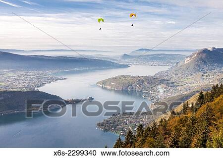View of the Annecy lake from the Col de la Forclaz, Haute-Savoie, Rhône-Alpes, France. View Large Photo Image Stock Image - View of the Annecy lake from the Col de la Forclaz, Haute-Savoie, Rhône-Alpes, France.. Fotosearch