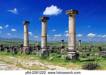 Volubilis, Morocco. View Large Photo Image Stock Image - Volubilis, Morocco.. Fotosearch