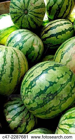 Stock Image - Watermelons. Fotosearch
