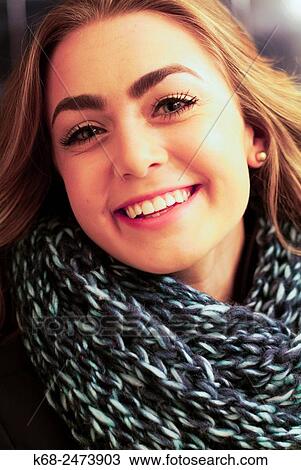 Stock Image - woman, 19,.. Fotosearch