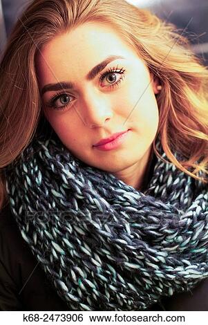 Stock Photograph - woman, 19,.. Fotosearch