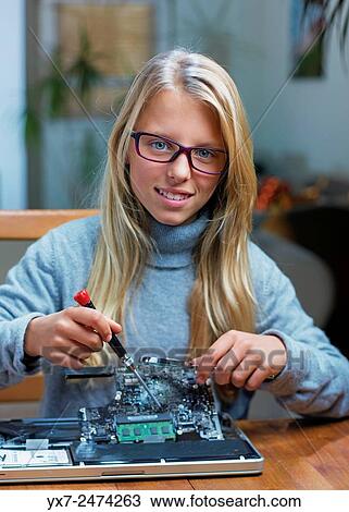 Young teenager practicing science. View Large Photo Image Stock Image - Young teenager practicing science.. Fotosearch