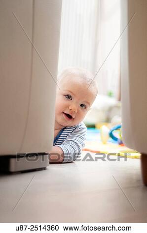 Baby Looking at the Camera.. View Large Photo Image Stock Image - Baby Looking at the Camera... Fotosearch