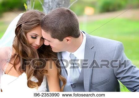 Stock Image - Happy married couple. Fotosearch