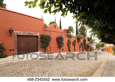 house in San Miguel de Allende, Mexico. View Large Photo Image Stock Image - house in San Miguel de Allende, Mexico.. Fotosearch