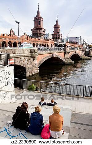 Oberbaumbrucke, Berlin, Germany View Large Photo Image Stock Image - Oberbaumbrucke, Berlin, Germany. Fotosearch
