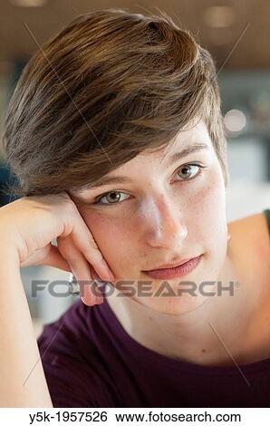 Tilburg, Netherlands. Portrait of a young brunette Philosophy student at Tilburg University. View Large Photo Image Stock Photograph - Tilburg, Netherlands. Portrait of a young brunette Philosophy student at Tilburg University.. Fotosearch