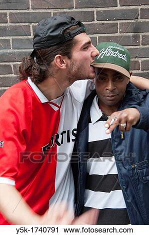 Two streetguys playing along. View Large Photo Image Stock Image - Two streetguys playing along.. Fotosearch
