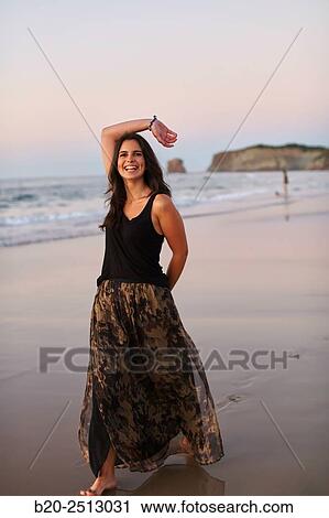 Young girl 19 years. Hendaye beach. Aquitaine. France. View Large Photo Image Stock Image - Young girl 19 years. Hendaye beach. Aquitaine. France.. Fotosearch