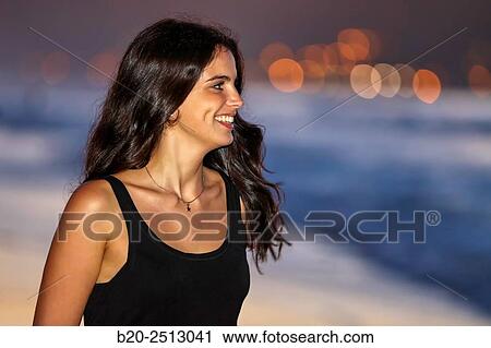 Young girl 19 years. Hendaye beach. Aquitaine. France. View Large Photo Image Stock Image - Young girl 19 years. Hendaye beach. Aquitaine. France.. Fotosearch