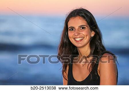 Young girl 19 years. Hendaye beach. Aquitaine. France. View Large Photo Image Stock Photo - Young girl 19 years. Hendaye beach. Aquitaine. France.. Fotosearch
