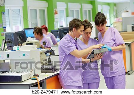 Stock Image - Anatomic Pathology, Hospital Donostia, San Sebastian, Gipuzkoa, Basque Country, Spain. Fotosearch
