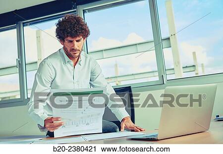 Architect. Office. Basque Country. Spain. View Large Photo Image Stock Image - Architect. Office. Basque Country. Spain.. Fotosearch