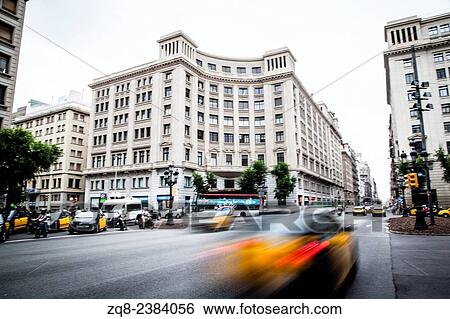 Architecture of the Via Laietana in Barcelona. View Large Photo Image Stock Photograph - Architecture of the Via Laietana in Barcelona.. Fotosearch