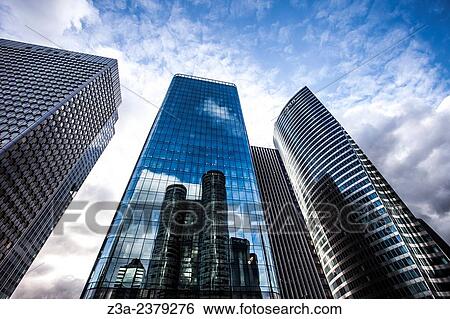 Ariane, Tour EDF and Tour Opus12 at Paris-La D? fense, France. View Large Photo Image Stock Photograph - Ariane, Tour EDF and Tour Opus12 at Paris-La D? fense, France.. Fotosearch