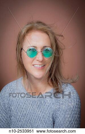 Blond woman. View Large Photo Image Stock Image - Blond woman.. Fotosearch