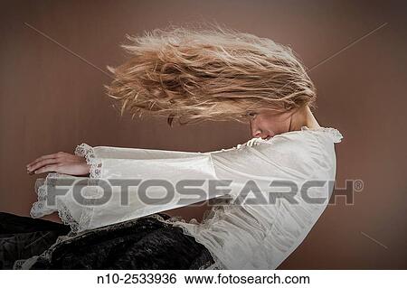 Blonde teenage girl. View Large Photo Image Stock Photograph - Blonde teenage girl.. Fotosearch