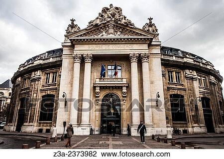 Stock Image - Bourse de Commerce, Paris, France.. Fotosearch
