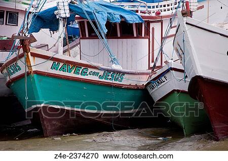 Bragan? a - PA - Brazil fishing boats at Caet? river - city on the banks of river Caet? - Fishing boats in the port during ebb tide the Caet? river. View Large Photo Image Stock Image - Bragan? a - PA - Brazil fishing boats at Caet? river - city on the banks of river Caet? - Fishing boats in the port during ebb tide the Caet? river.. Fotosearch