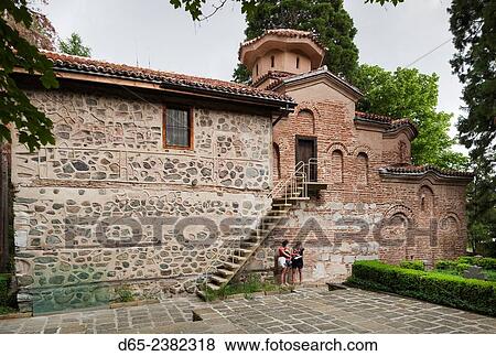 Bulgaria, Sofia-Boyana, exterior of the 13th century Boyana Church, interior has UNESCO listed frescoes. View Large Photo Image Stock Photo - Bulgaria, Sofia-Boyana, exterior of the 13th century Boyana Church, interior has UNESCO listed frescoes.. Fotosearch
