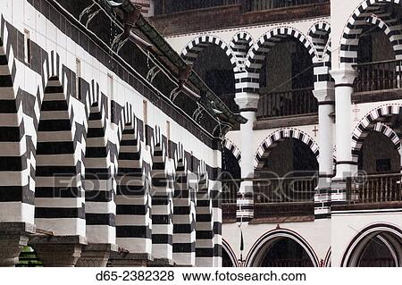 Bulgaria, Southern Mountains, Rila, Rila Monastery, exterior. View Large Photo Image Stock Photo - Bulgaria, Southern Mountains, Rila, Rila Monastery, exterior.. Fotosearch
