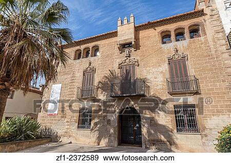 Stock Photo - Ca n? Espanya, museum, renaissance style. L? Hospitalet de Llobregat, Catalonia, Spain.. Fotosearch